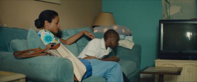 Still from Moonlight (2016) that has been tagged with: living room & day