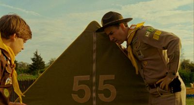 Still from Moonrise Kingdom (2012) that has been tagged with: medium wide & camping