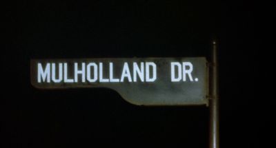 Still from Mulholland Drive (2001) that has been tagged with: sign