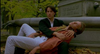 Still from My Own Private Idaho (1991) that has been tagged with: fountain