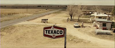 Still from No Country For Old Men (2007) that has been tagged with: sign