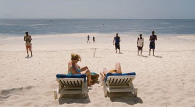 Still from Paradise: Love (2012) that has been tagged with: group-shot & horizon
