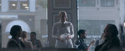 Still from Pig (2021) that has been tagged with: restaurant & profile shot