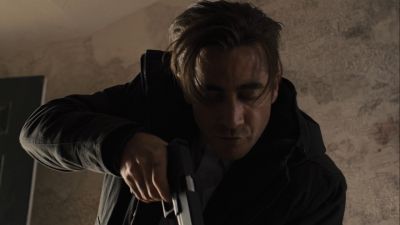 Still from Prisoners (2013) that has been tagged with: looking down & gun