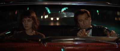 Still from Pulp Fiction (1994) that has been tagged with: medium wide & convertable