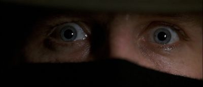 Still from Road To Perdition (2002) that has been tagged with: extreme close-up & eyes & night
