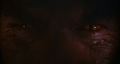 Still from Rosemary's Baby (1968) that has been tagged with: extreme close-up & eyes & horror