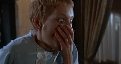 Still from Rosemary's Baby (1968) that has been tagged with: horrified