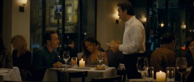 Still from Shame (2011) that has been tagged with: restaurant & interior & wide shot