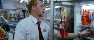 Still from Shaun Of The Dead (2004) that has been tagged with: store