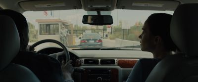 Still from Sicario (2015) that has been tagged with: car interior