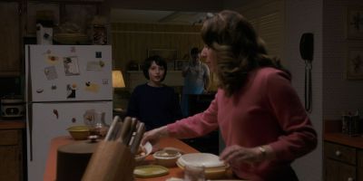 Still from TV Show: Netflix — "Stranger Things: Season 1 - Episode 1" that has been tagged with: kitchen