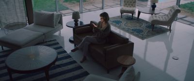 Still from Swallow (2019) that has been tagged with: living room & cellphone