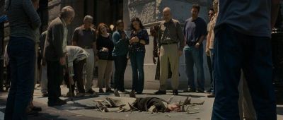 Still from Synecdoche, New York (2012) that has been tagged with: group & wide shot