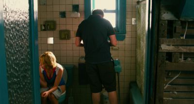 Still from Take This Waltz (2011) that has been tagged with: over-the-shoulder & bathroom