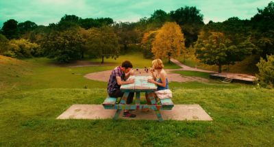 Still from Take This Waltz (2011) that has been tagged with: park bench