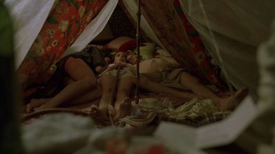Still from The Dreamers (2003) that has been tagged with: medium wide & camping