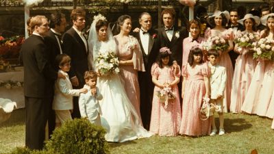 Still from The Godfather (1972) that has been tagged with: group-shot & bride
