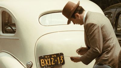 Still from The Godfather (1972) that has been tagged with: license plate