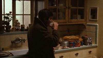 Still from The Godfather (1972) that has been tagged with: kitchen & clean single