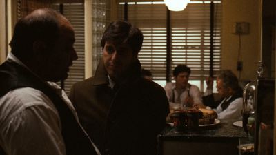 Still from The Godfather (1972) that has been tagged with: kitchen