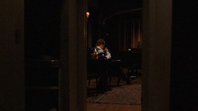 Still from The Godfather (1972) that has been tagged with: clean single & doorway