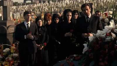 Still from The Godfather (1972) that has been tagged with: group-shot & flowers