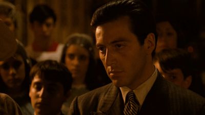 Still from The Godfather (1972) that has been tagged with: baptism
