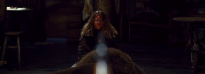 Still from The Hateful Eight (2015) that has been tagged with: gore & clean single