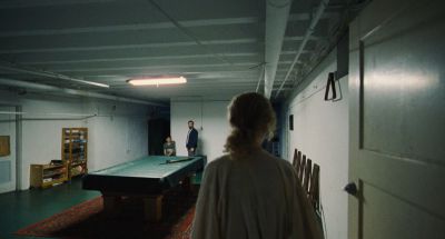 Still from The Killing of a Sacred Deer (2017) that has been tagged with: over-the-shoulder & fluorescent light
