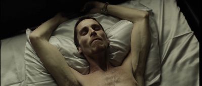 Still from The Machinist (2004) that has been tagged with: overhead & bed & day