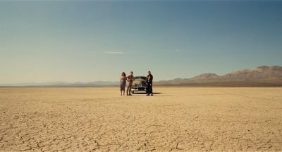 Still from The Master (2012) that has been tagged with: three-shot & salt flats