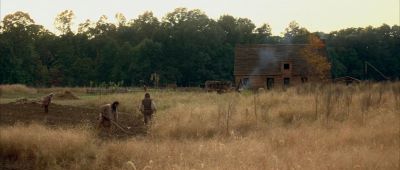 Still from The New World (2005) that has been tagged with: historical & establishing shot