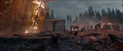 Still from The Revenant (2015) that has been tagged with: fire