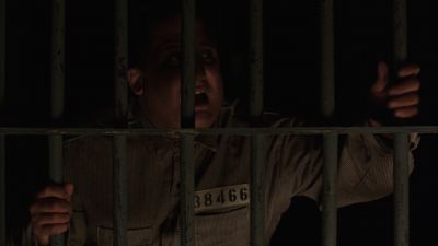 Still from The Shawshank Redemption (1994) that has been tagged with: prison cell & yelling