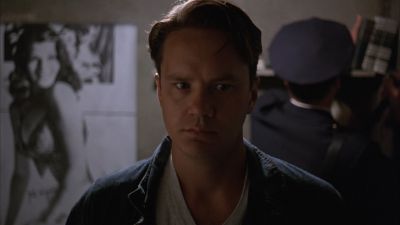 Still from The Shawshank Redemption (1994) that has been tagged with: prison cell & night