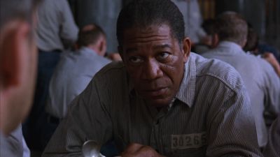 Still from The Shawshank Redemption (1994) that has been tagged with: clean single & cafeteria
