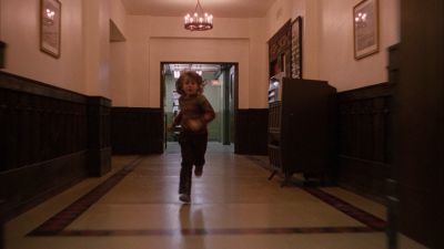 Still from The Shining (1980) that has been tagged with: running