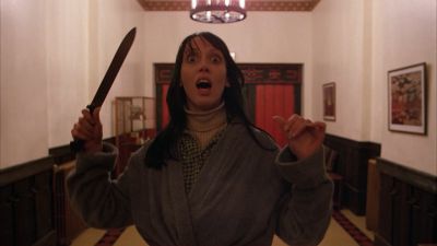 Still from The Shining (1980) that has been tagged with: fear