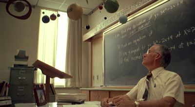 Still from The Virgin Suicides (1999) that has been tagged with: medium wide & blackboard