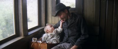 Still from There Will Be Blood (2007) that has been tagged with: historical & train