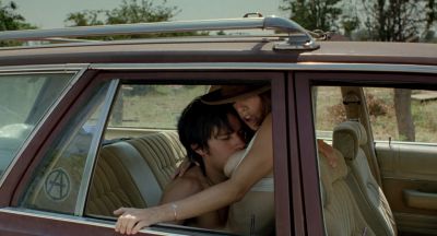 Still from Y Tu Mamá También (2001) that has been tagged with: backseat & sex