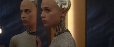 Still from Ex Machina (2014) that has been tagged with: mirror