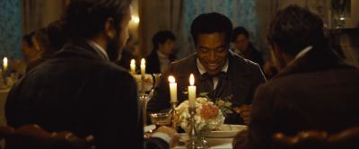 Still from 12 Years a Slave (2013) that has been tagged with: night & eating & candlelight & candles