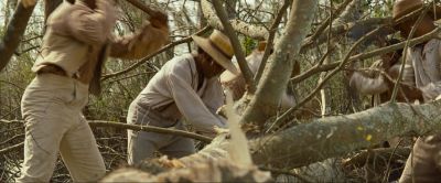 Still from 12 Years a Slave (2013) that has been tagged with: woods & medium shot & day