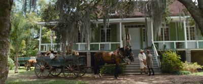 Still from 12 Years a Slave (2013) that has been tagged with: wide shot & group-shot & carriage