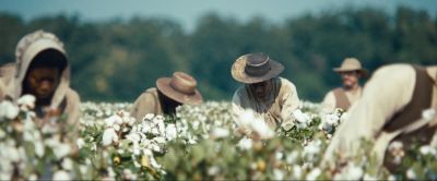 Still from 12 Years a Slave (2013) that has been tagged with: working & medium wide & exterior