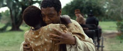 Still from 12 Years a Slave (2013) that has been tagged with: hug & over-the-shoulder