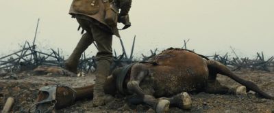 Still from 1917 (2019) that has been tagged with: horse