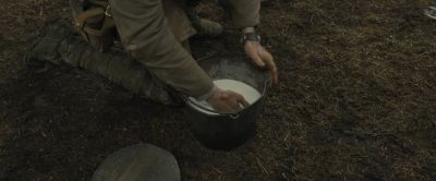 Still from 1917 (2019) that has been tagged with: military & milk